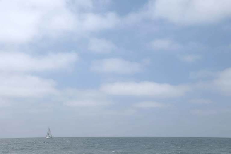 Sailboat on the water